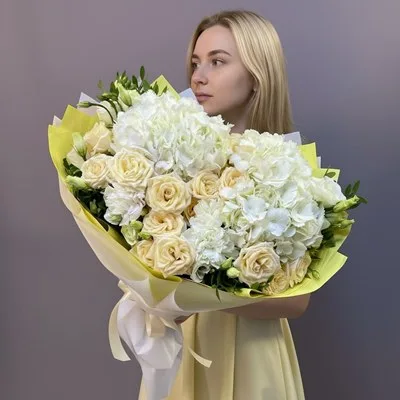 Send hydrangea to Moscow