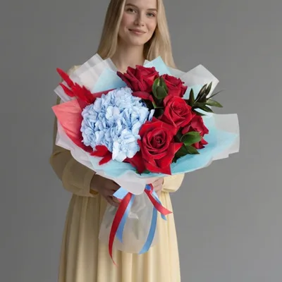 Same day rose delivery to Moscow