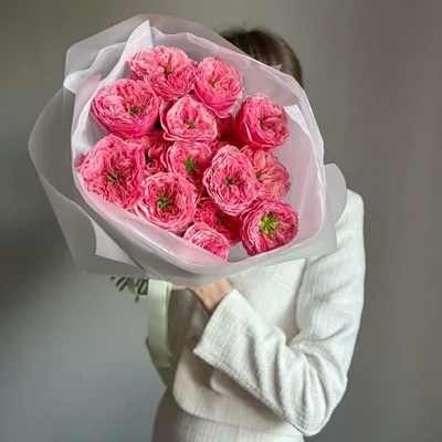 Peony rose delivery Russia