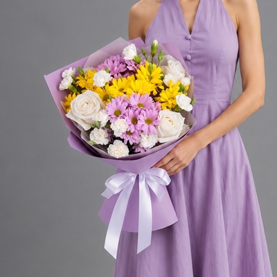Flower arrangements for Russia
