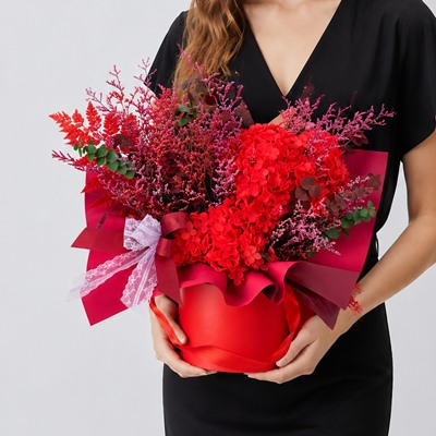 Send flowers in a box to Moscow