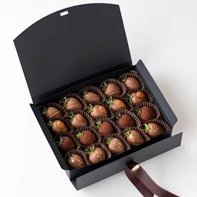 Strawberry box delivery Moscow