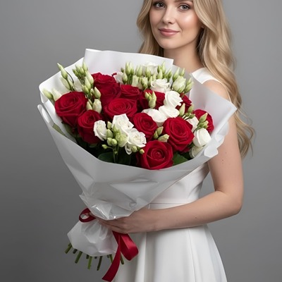 Fresh flowers for Moscow