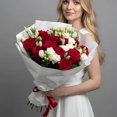 Fresh flowers for Moscow