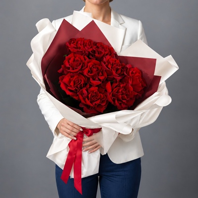 French roses delivery in Moscow