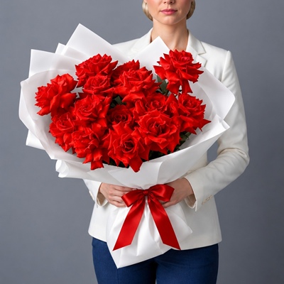 French rose delivery in Moscow